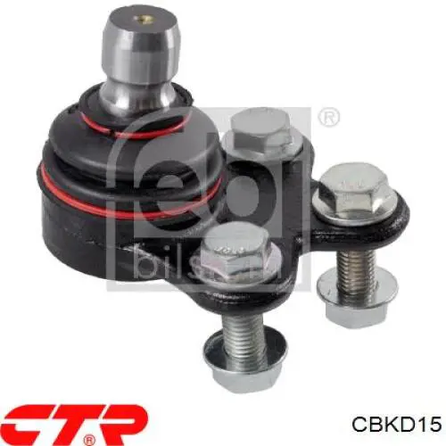 CBKD15 CTR Suporte de esfera inferior
