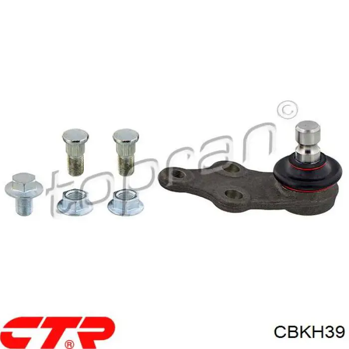 Suporte de esfera inferior CBKH39 CTR