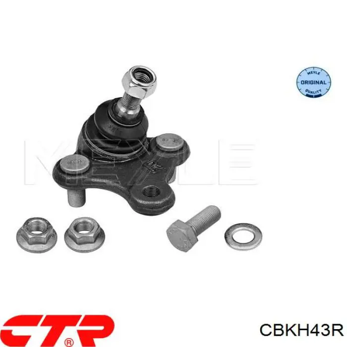 CBKH43R CTR Suporte de esfera inferior direito