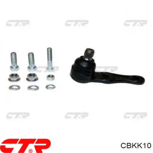 CBKK10 CTR Suporte de esfera inferior
