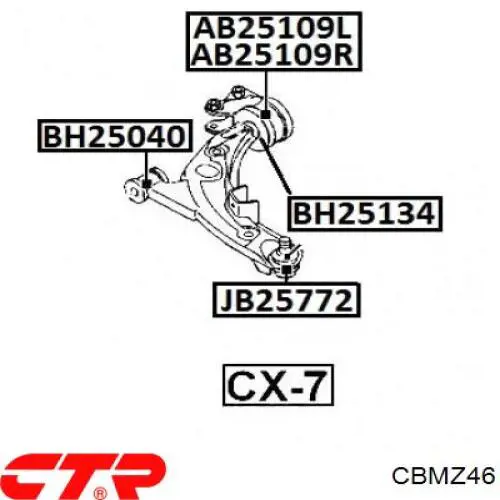 Suporte de esfera inferior CTR CBMZ46 preço, a partir de 24,18 USD