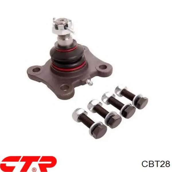 CBT28 CTR Suporte de esfera inferior
