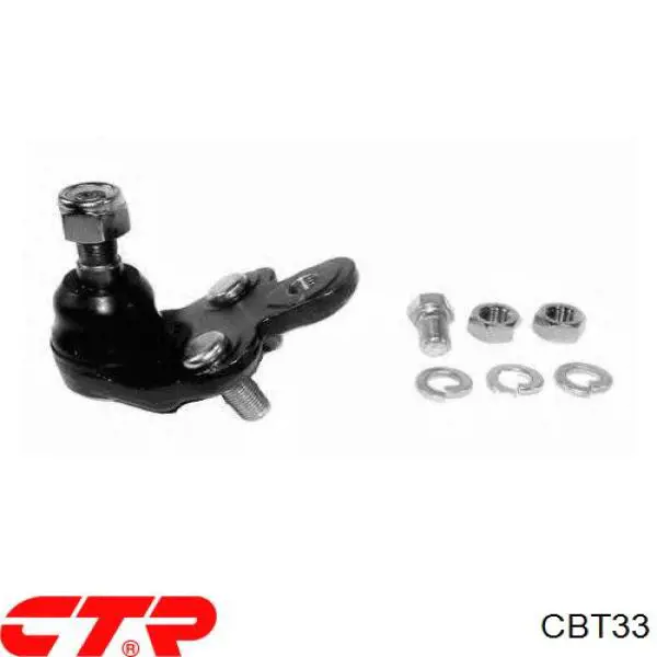 CBT33 CTR Suporte de esfera inferior