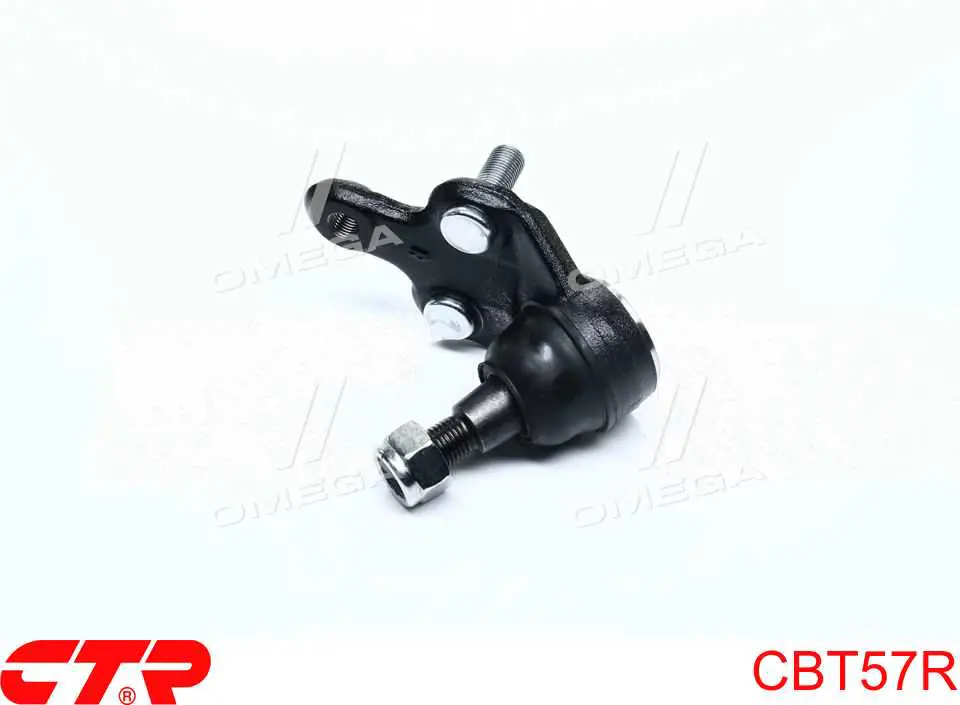 CBT57R CTR Suporte de esfera inferior direito