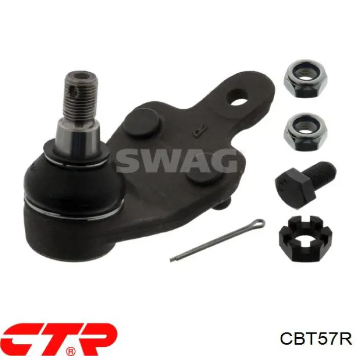Suporte de esfera inferior direito CTR CBT57R preço, a partir de 26,75 USD