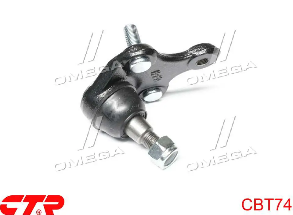 CBT74 CTR Suporte de esfera inferior