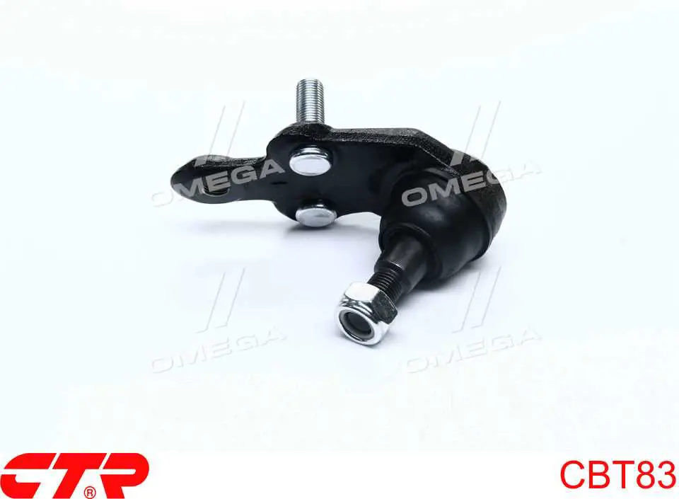 CBT83 CTR Suporte de esfera inferior esquerdo