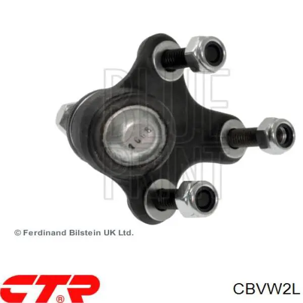 CBVW2L CTR Suporte de esfera inferior esquerdo