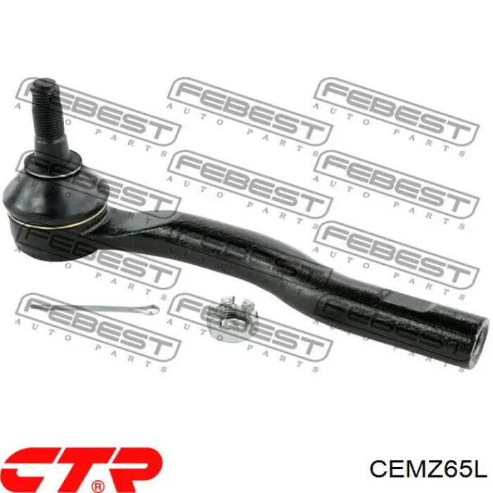 CEMZ65L CTR Ponta externa da barra de direção