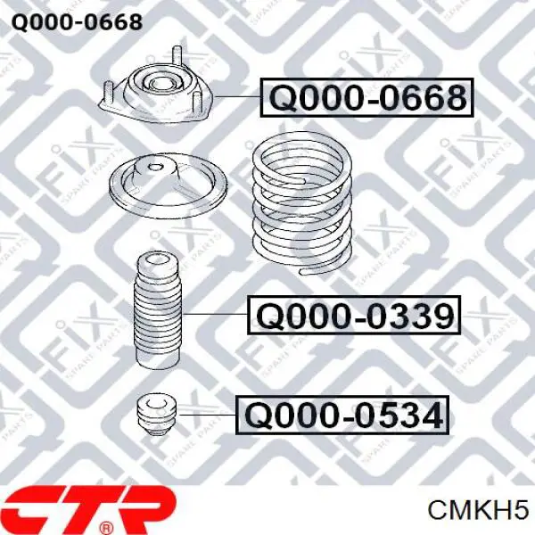 Suporte de amortecedor dianteiro CTR CMKH5 preço, a partir de 36,22 USD