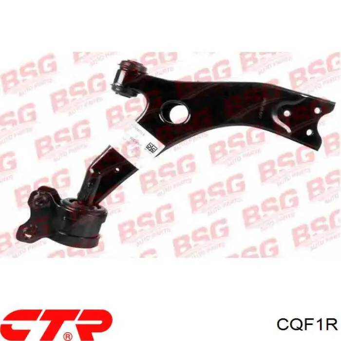 Braço oscilante inferior direito de suspensão dianteira CQF1R CTR