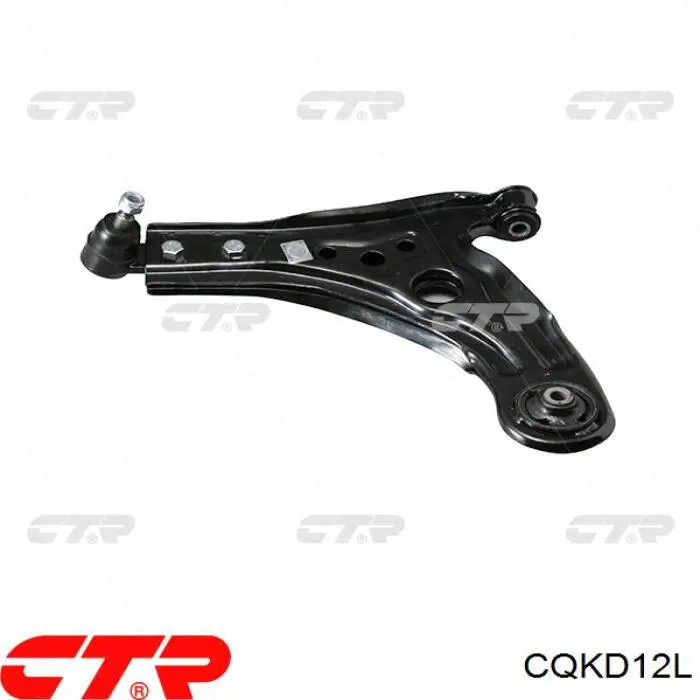 CQKD12L CTR Braço oscilante inferior esquerdo de suspensão dianteira