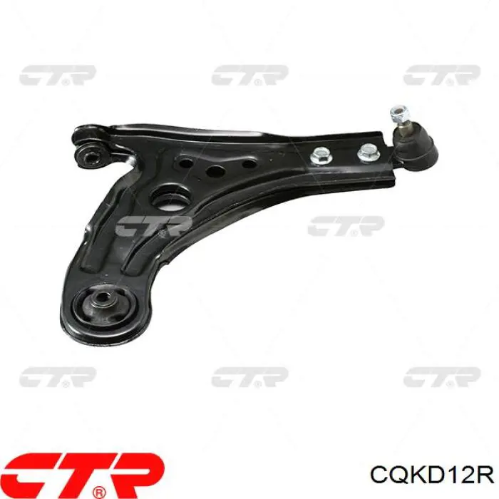 CQKD12R CTR Braço oscilante inferior direito de suspensão dianteira