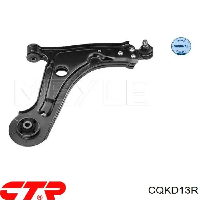 Braço oscilante inferior direito de suspensão dianteira CTR CQKD13R preço, a partir de 59,59 USD