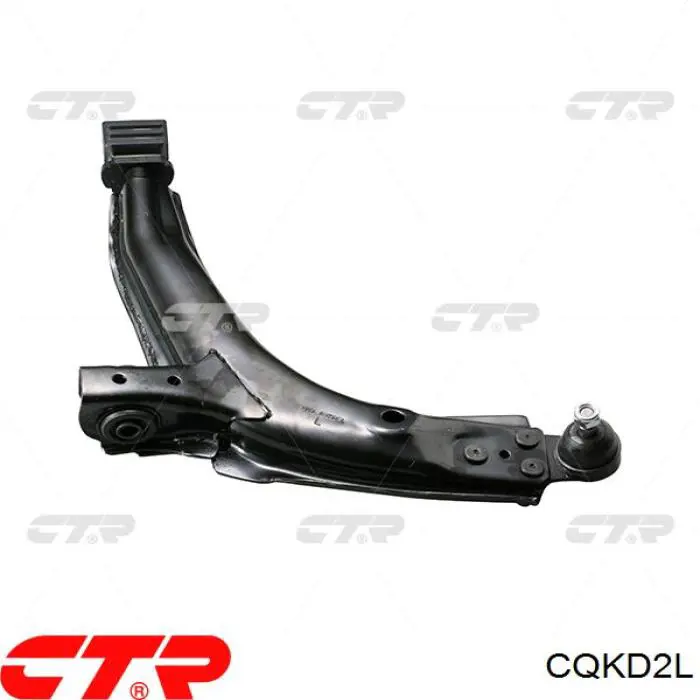 CQKD2L CTR Braço oscilante inferior esquerdo de suspensão dianteira