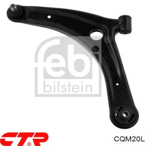 Braço oscilante inferior esquerdo de suspensão dianteira CQM20L CTR