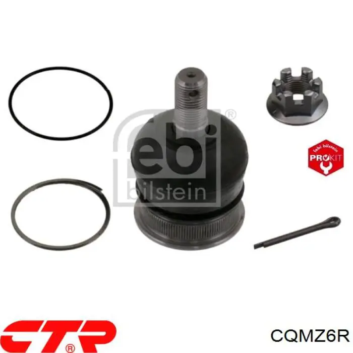 CQMZ6R CTR Braço oscilante superior direito de suspensão dianteira