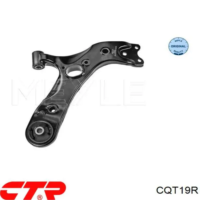 CQT19R CTR Braço oscilante inferior direito de suspensão dianteira