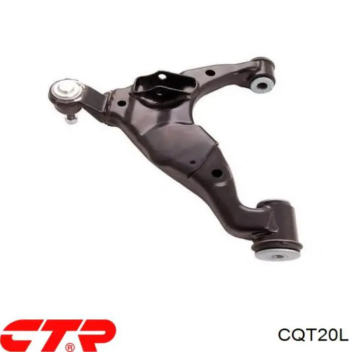 CQT20L CTR Braço oscilante inferior esquerdo de suspensão dianteira