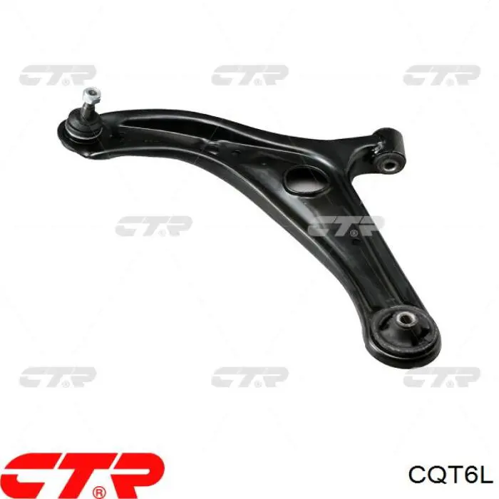 CQT6L CTR Braço oscilante inferior esquerdo de suspensão dianteira