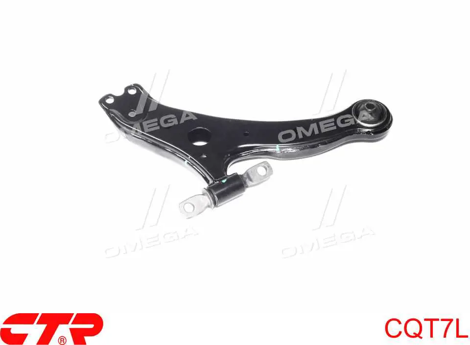 CQT7L CTR Braço oscilante inferior esquerdo de suspensão dianteira