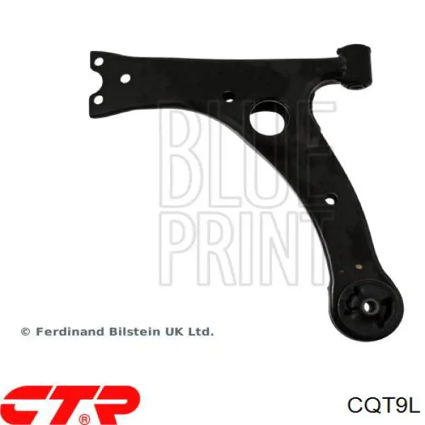 Braço oscilante inferior esquerdo de suspensão dianteira CQT9L CTR