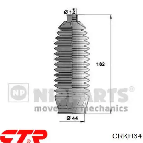 Tração de direção CTR CRKH64