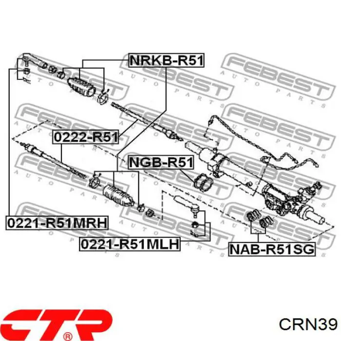 Compre CRN39 CTR Tração de direção