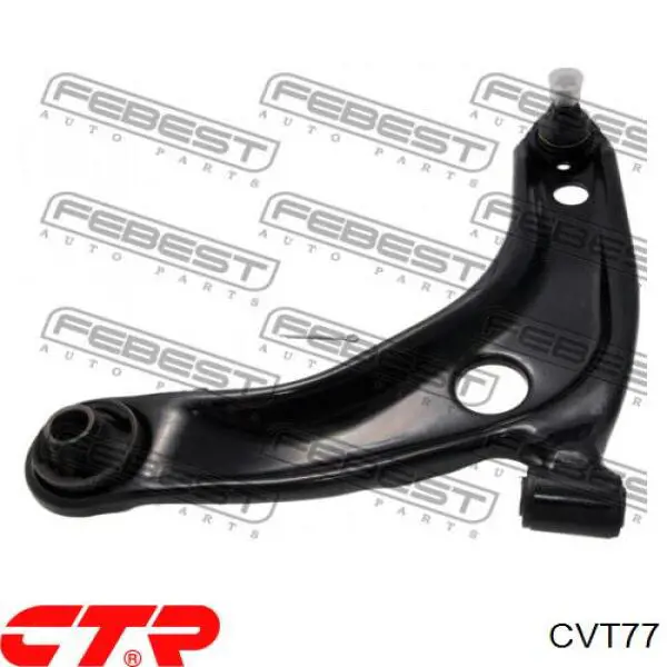 Bloco silencioso dianteiro do braço oscilante inferior CVT77 CTR