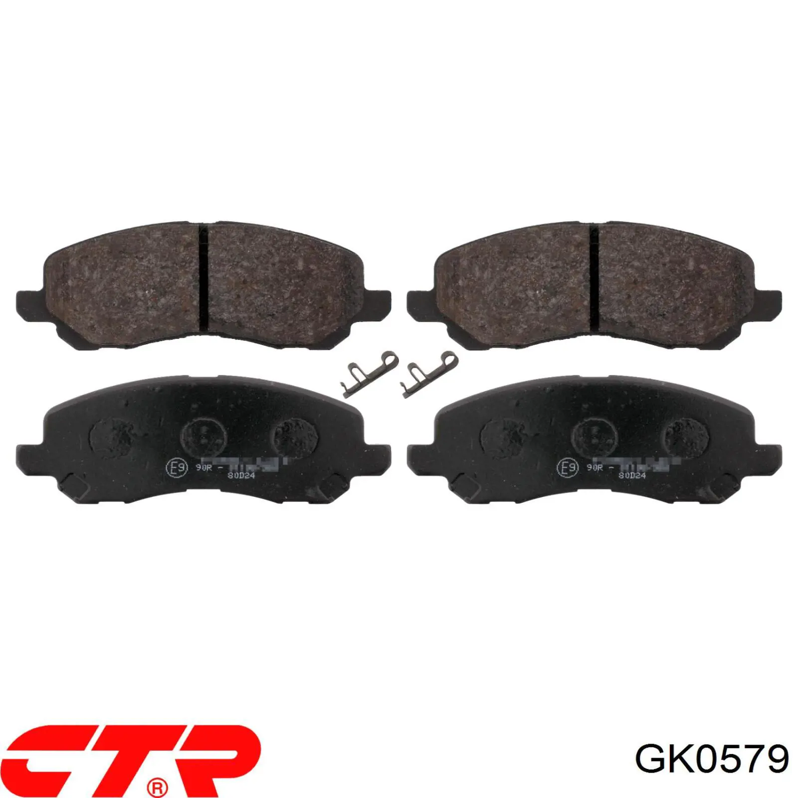 Sapatas do freio dianteiras de disco CTR GK0579 preço, a partir de 29,41 USD