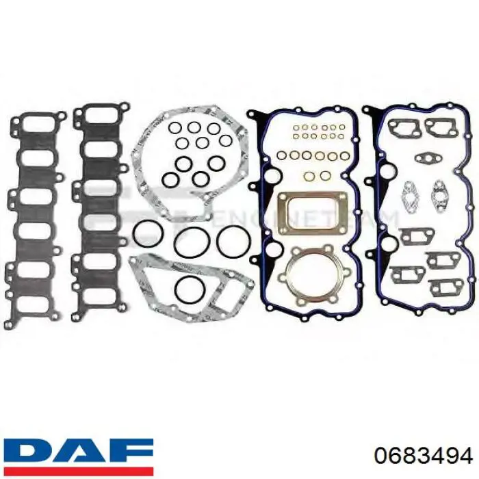 0683494 DAF Kit superior de vedantes de motor