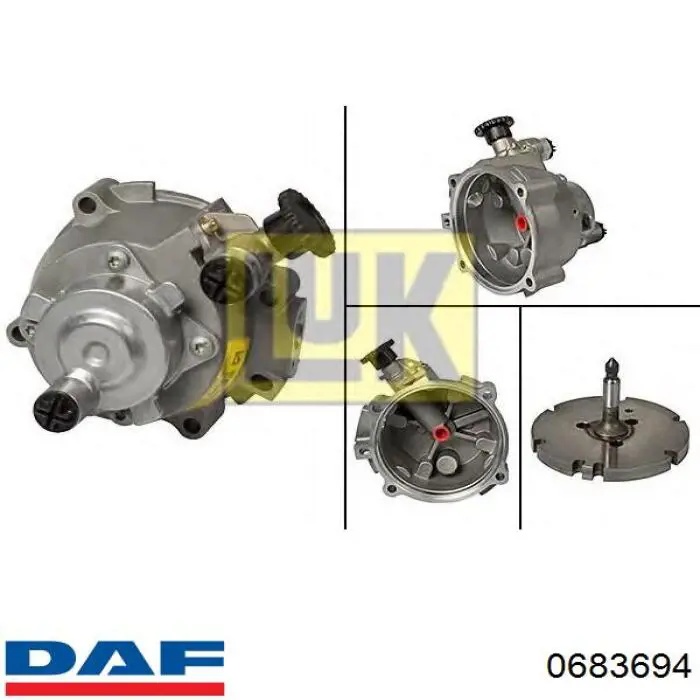 0683694 DAF Bomba de combustível mecânica