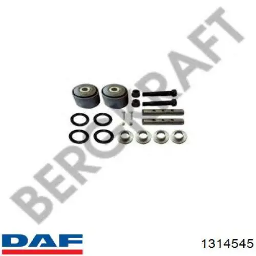 1314545 DAF Bloco silencioso de cabina