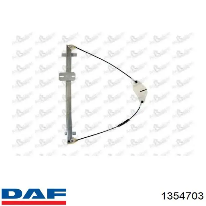 Compre 1354703 DAF Mecanismo de acionamento de vidro da porta dianteira direita
