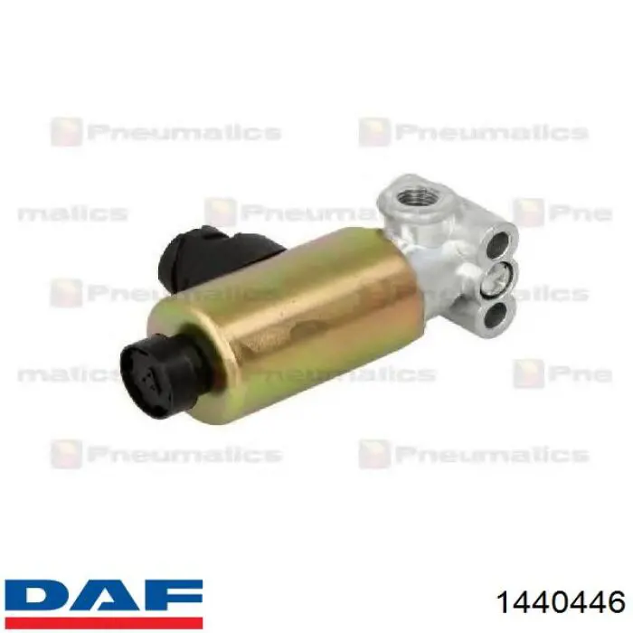 1440446 DAF Válvula eletromagnética do freio de motor