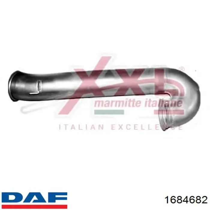 Silenciador, parte traseira DAF 105 XF 