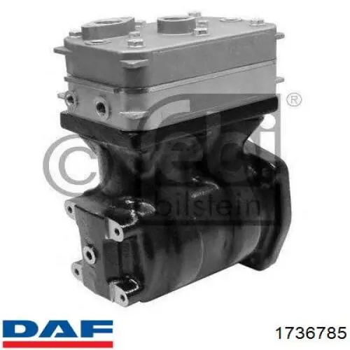 Compre 1736785 DAF Compressor do sistema pneumático (TRUCK)