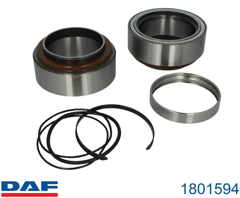Rolamento de cubo traseiro 1801594 DAF
