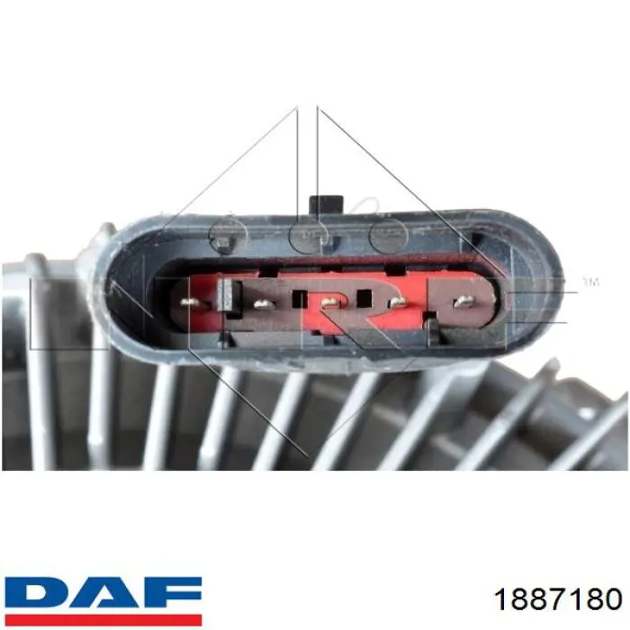 Acoplamento viscoso de ventilador de esfriamento DAF 1887180 preço, a partir de 602,19 USD