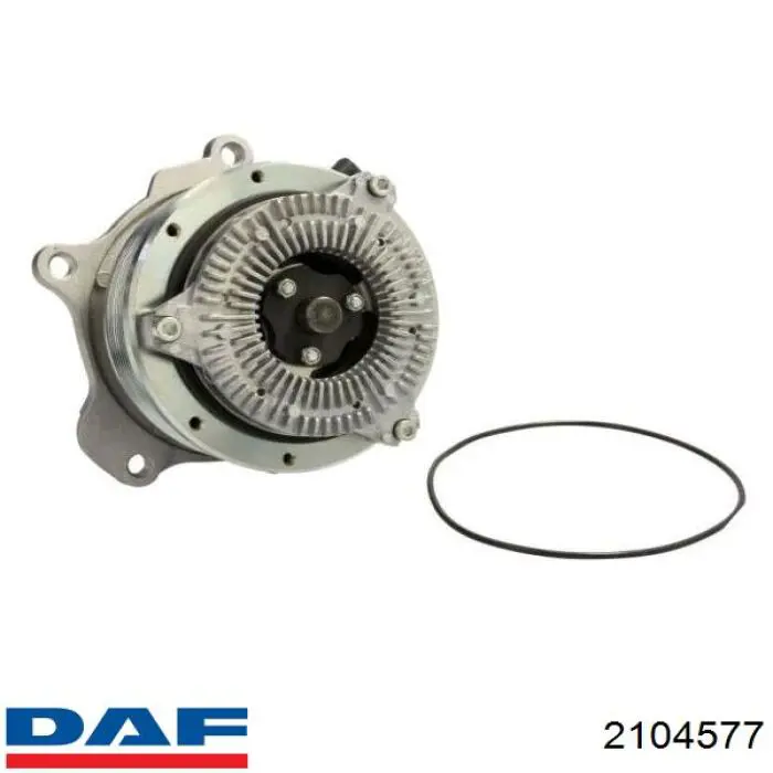 2104577 DAF Bomba de água (bomba) de esfriamento