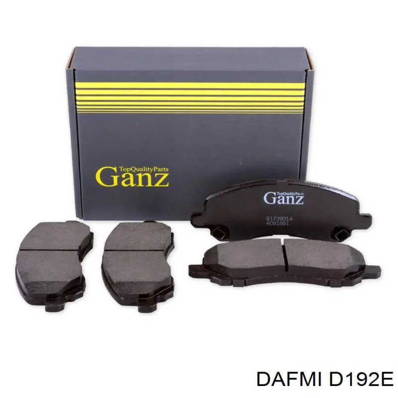 Sapatas do freio dianteiras de disco Dafmi D192E preço, a partir de 28,11 USD