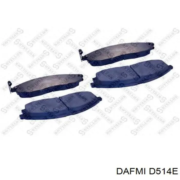 Sapatas do freio dianteiras de disco Dafmi D514E preço, a partir de 24,89 USD