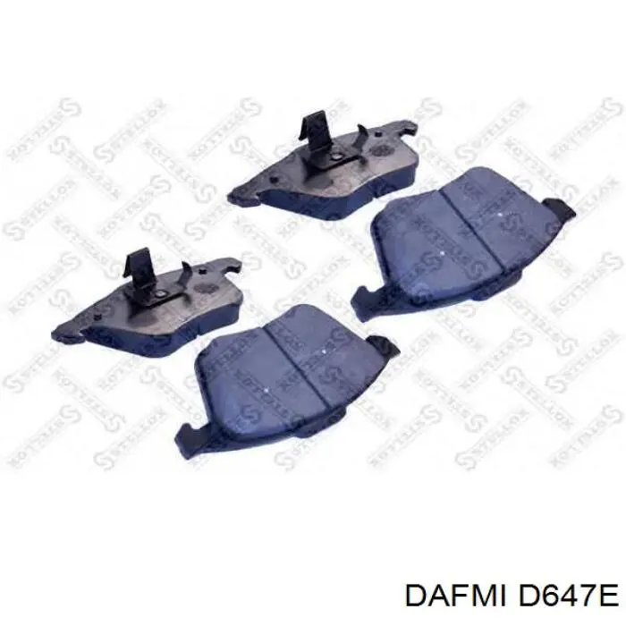 Compre D647E Dafmi Sapatas do freio dianteiras de disco