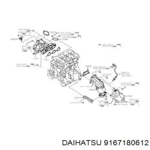  Toyota 9167180612 preço, a partir de  