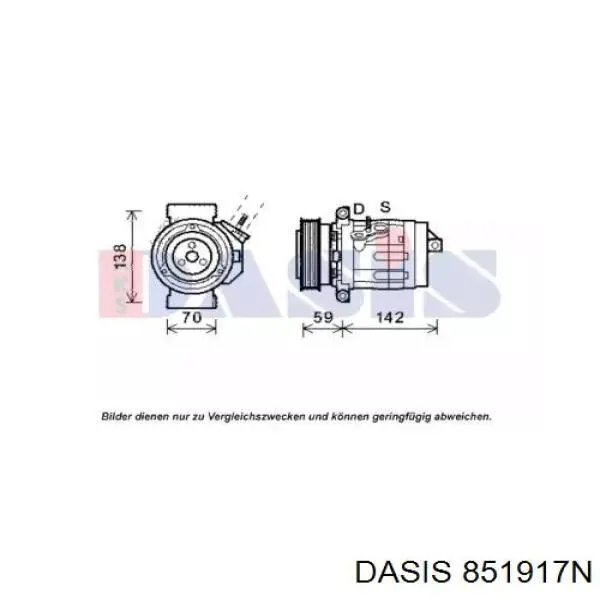 Compre 20910244 General Motors Compressor de aparelho de ar condicionado