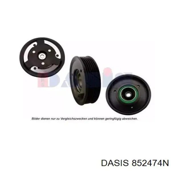 KP0112 MSG Polia do compressor de aparelho de ar condicionado