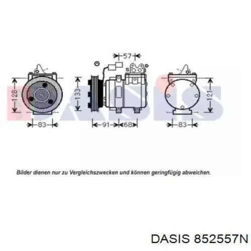 Compressor de aparelho de ar condicionado para Hyundai H100  