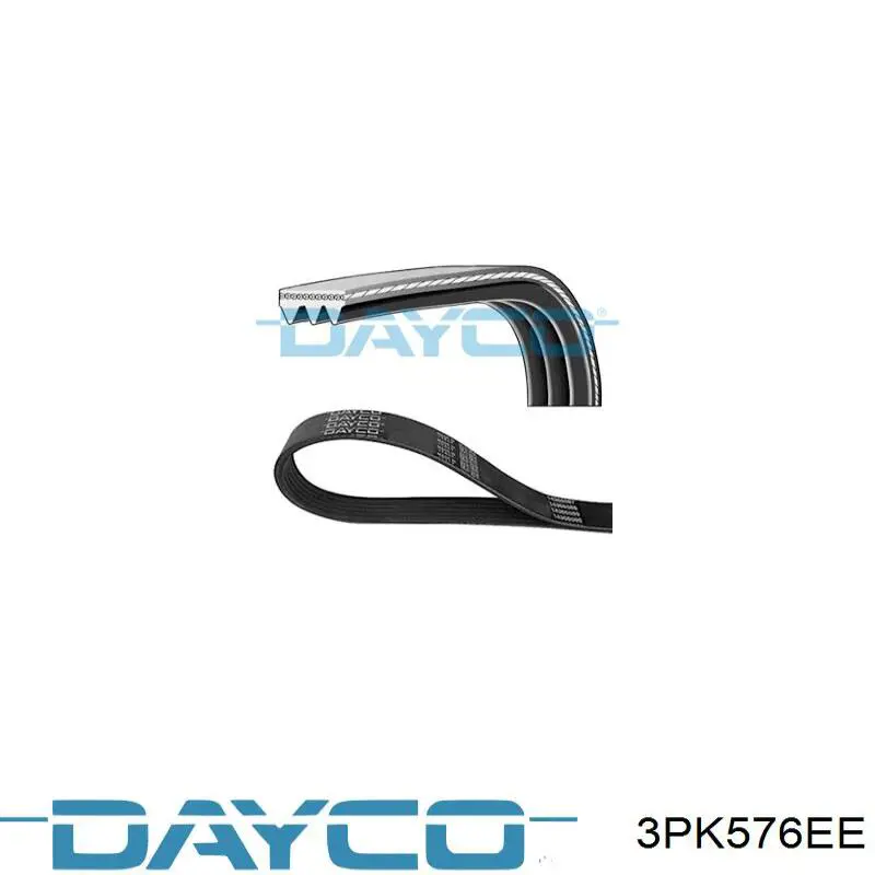 3PK576EE Dayco Correia dos conjuntos de transmissão