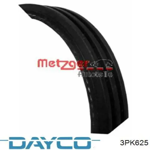 Correia dos conjuntos de transmissão Dayco 3PK625 preço, a partir de 8,43 USD