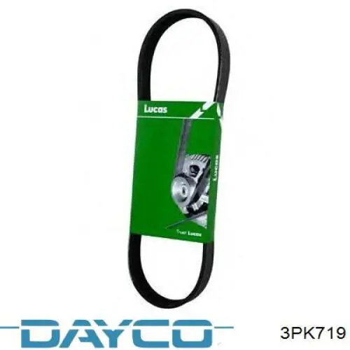 3PK719 Dayco Correia dos conjuntos de transmissão